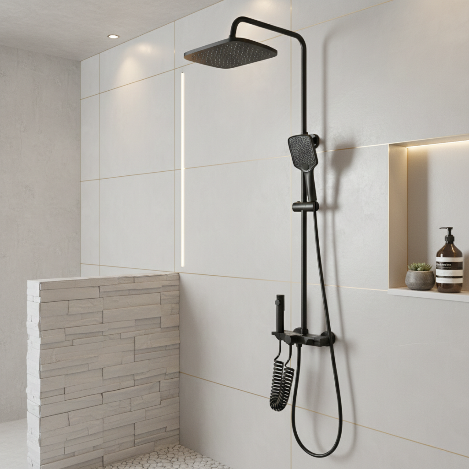 Wismar - Smart Piano Bathroom Shower Set