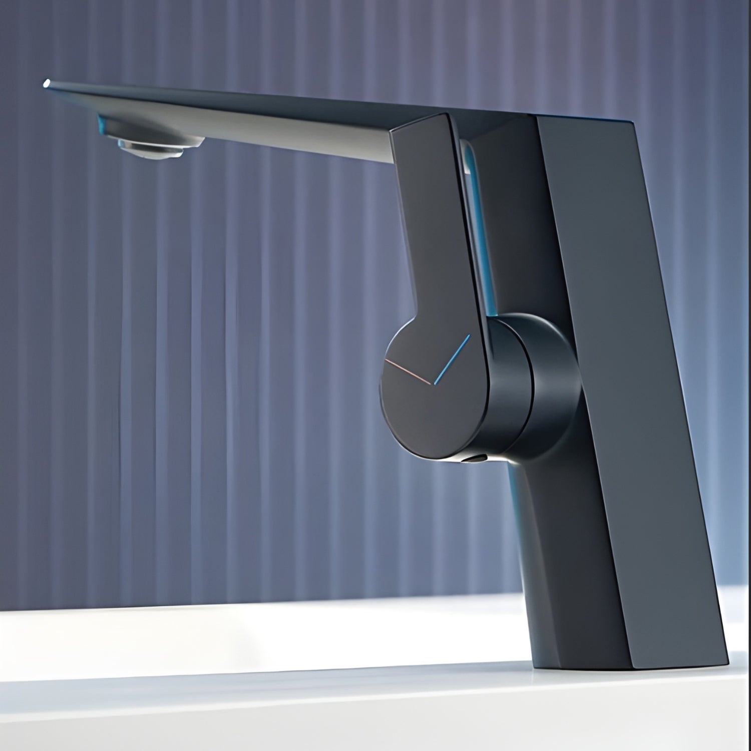 Halsa - Nordic Single Handle Hot & Cold Mixer Bathroom Sink Tap