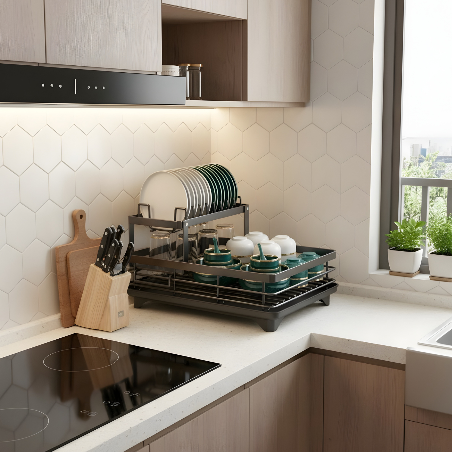 Kitchen Dish Rack 16.7"