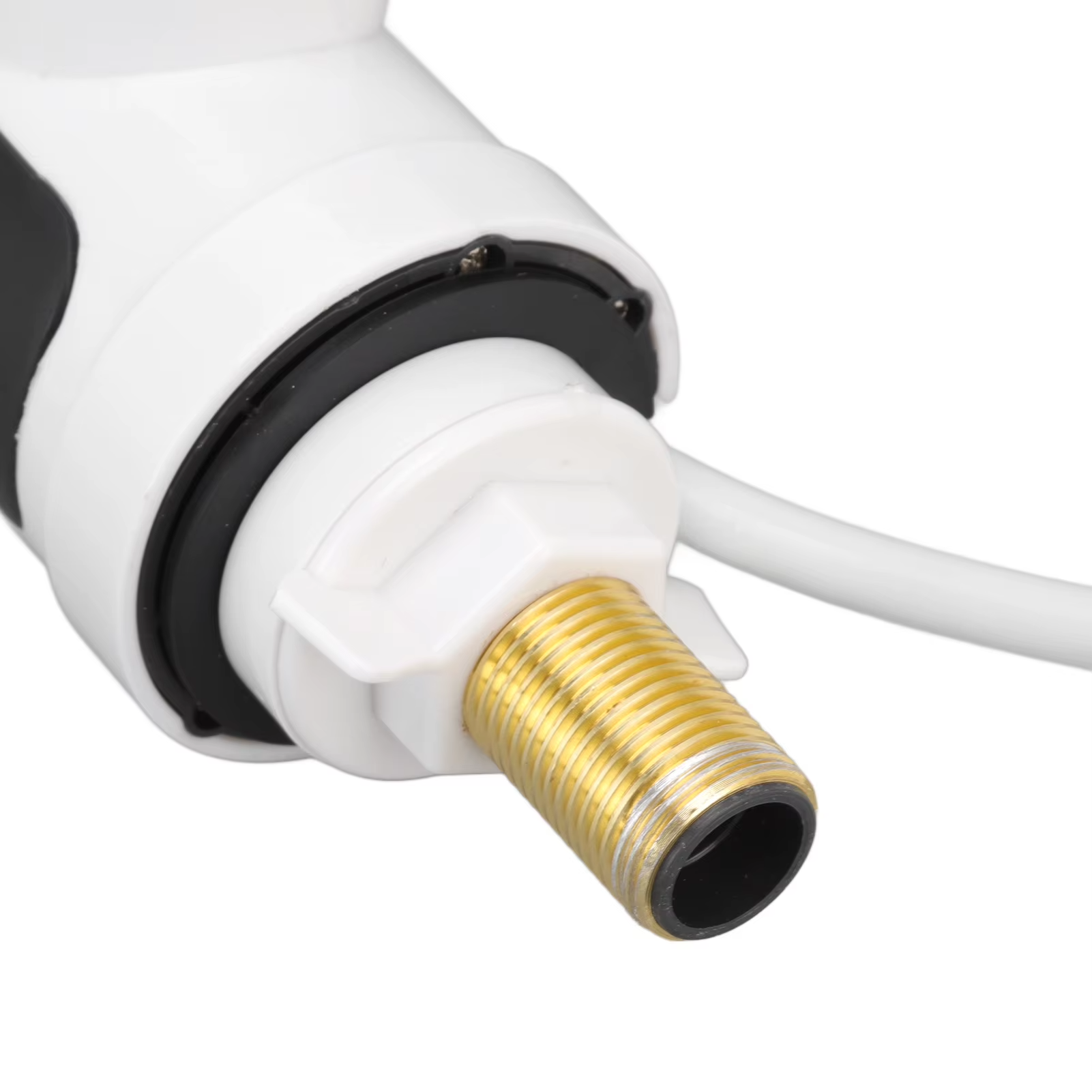 Water heating faucet