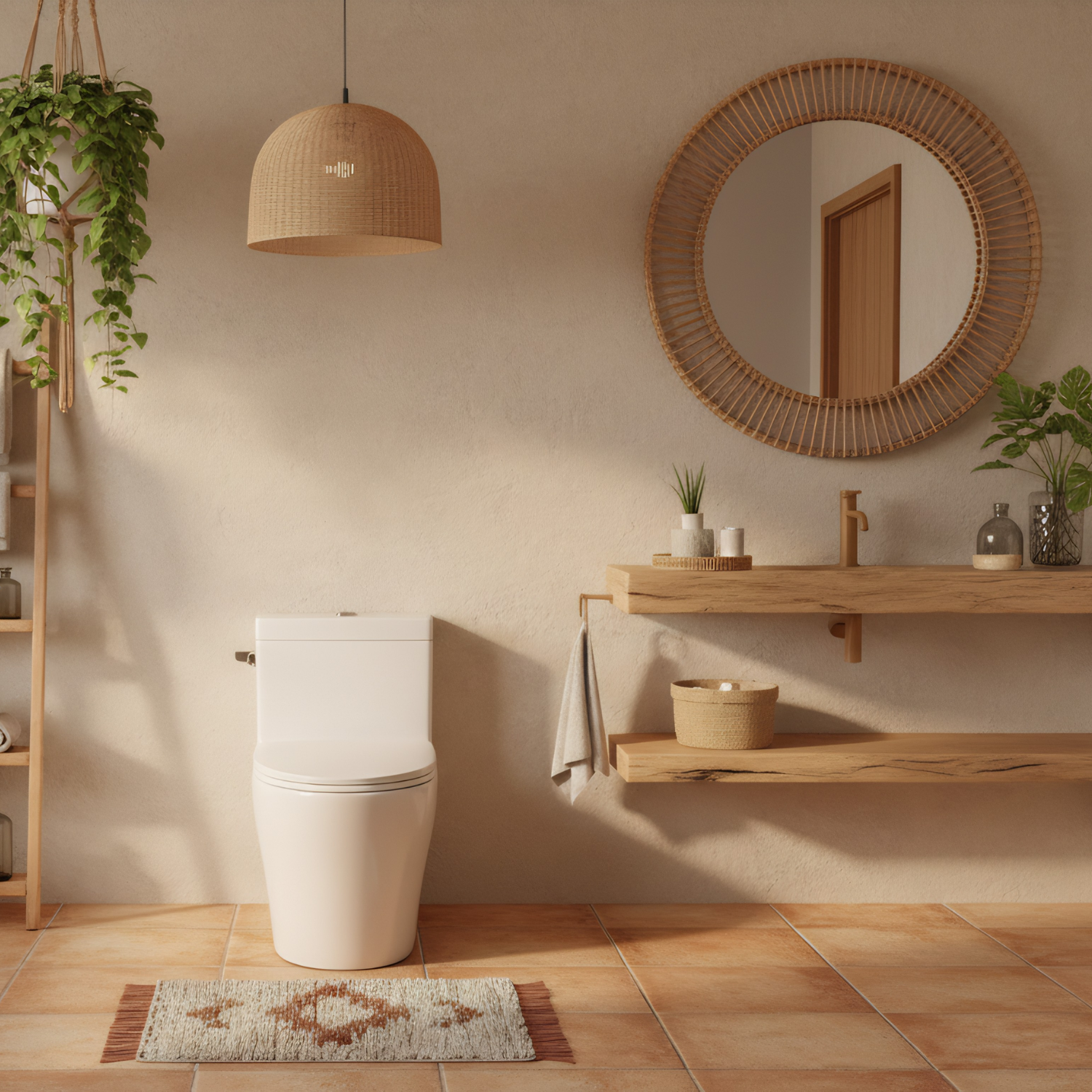 Ystad - One Piece Toilet with Single Flush Soft Closing Seat Concealed Tank Elongated Bowl Floor