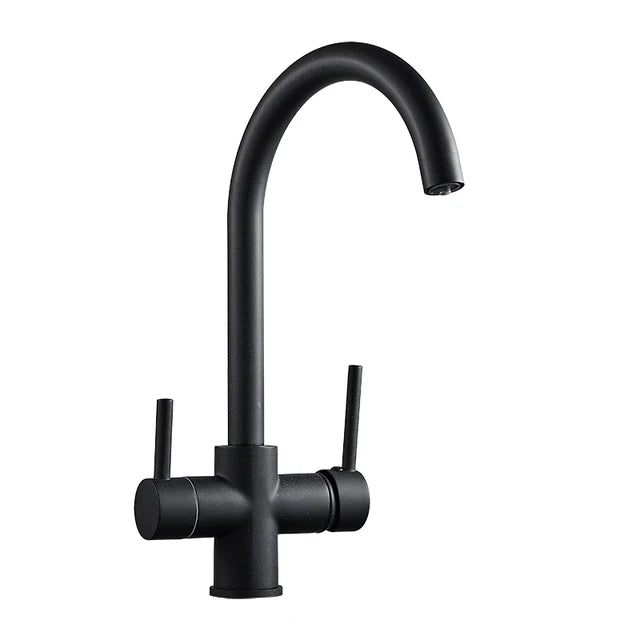 Sarpsborg - Three-Way Kitchen Faucet with Filter Tap Reverse Osmosis Compatible
