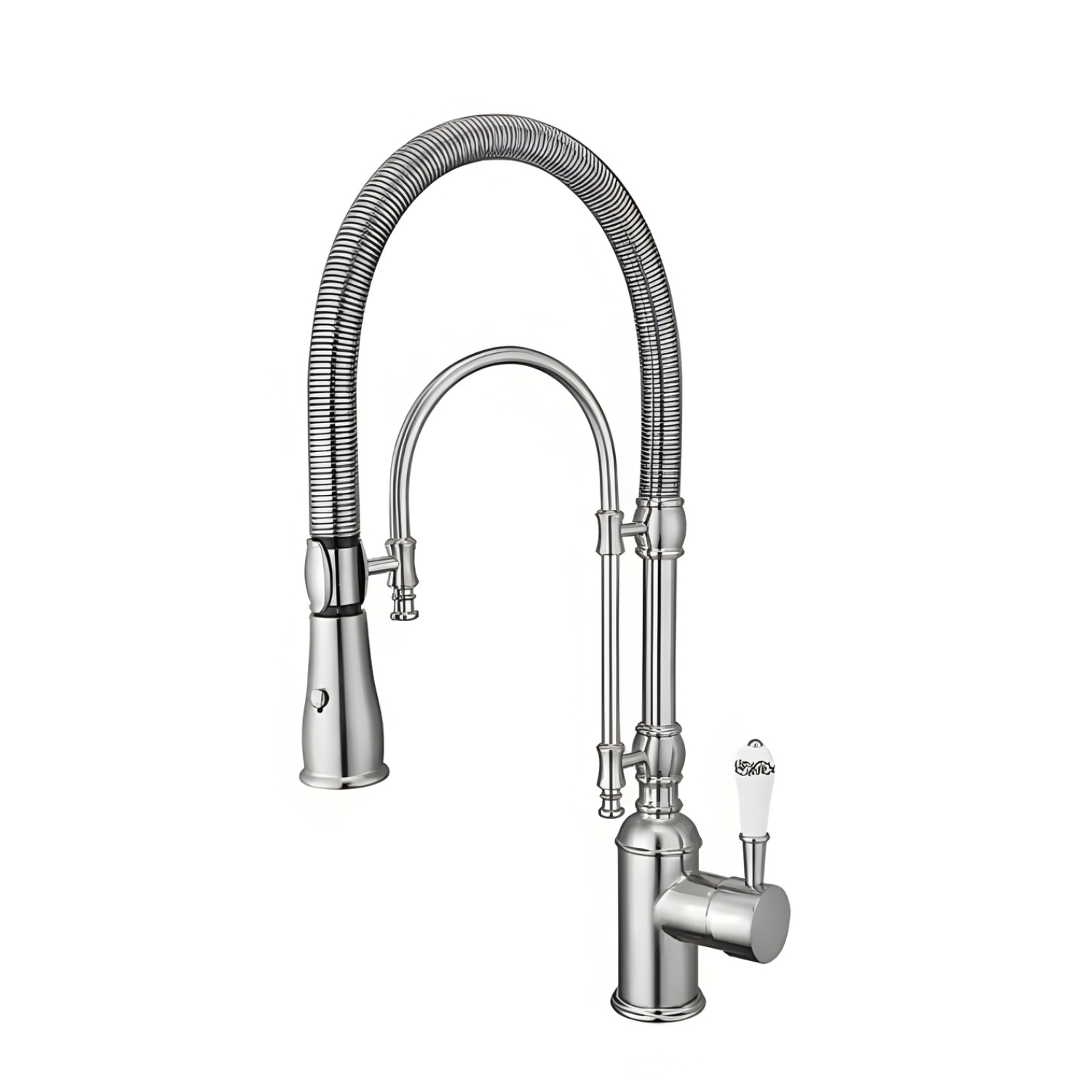 Visby - 360° Pull-Down Kitchen Faucet  with Spring Spout Hot & Cold Mixer